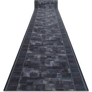 Rugsx - Runner anti-slip tribe anthracite 67cm grey 67x940 cm Rugsx - Runner anti-slip tribe anthracite 67cm grey 67x940 cm