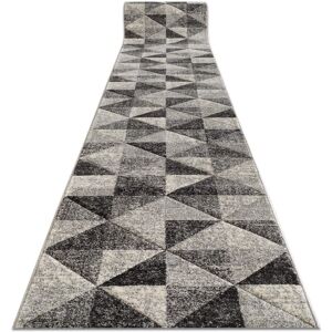 Dywany Łuszczów Grey / Anthracite / Cream Runner 70x150cm - Hallway Rug Dywany Łuszczów Grey / Anthracite / Cream Runner 70x150cm - Hallway Rug