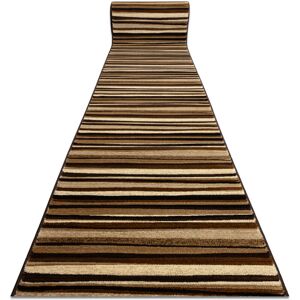 Rugsx - Runner royal 5374 waves stripes beige / brown 70cm brown 70x210 cm Rugsx - Runner royal 5374 waves stripes beige / brown 70cm brown 70x210 cm
