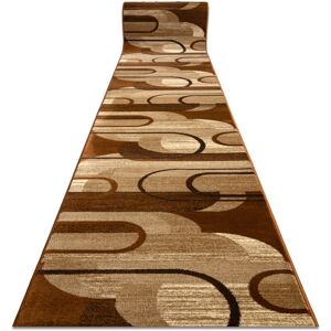 Rugsx - Runner royal HE405 geometrical brown / cream 70cm brown 70x400 cm Rugsx - Runner royal HE405 geometrical brown / cream 70cm brown 70x400 cm