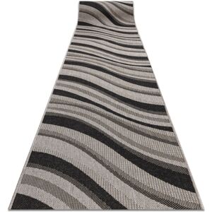 RugsX Silver / Black Runner 20353 - Runner Rug RugsX Silver / Black Runner 20353 - Runner Rug