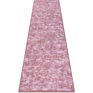 RugsX Runner SOLID blush pink 60 CONCRETE 100x400 cm - Runner RugsX Runner SOLID blush pink 60 CONCRETE 100x400 cm - Runner