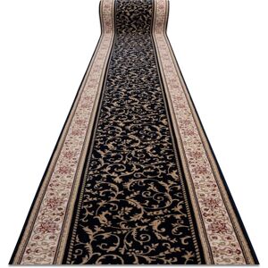 Rugsx - Runner Wool nain Ornament 2904 51011 beige / navy 80cm blue 80x200 cm Rugsx - Runner Wool nain Ornament 2904 51011 beige / navy 80cm blue 80x200 cm