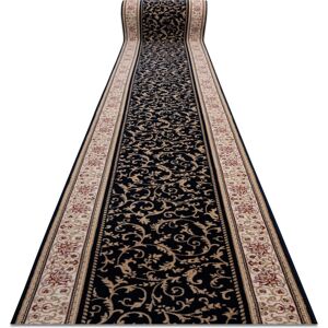 Rugsx - Runner Wool nain Ornament 2904 51011 beige / navy 80cm blue 80x750 cm Rugsx - Runner Wool nain Ornament 2904 51011 beige / navy 80cm blue 80x750 cm