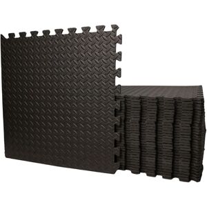 Samuel Alexander - 16 Piece eva Foam Floor Protective Floor Tiles / Mats 60x60cm For Gyms, Garages, Camping, Kids Play Matting, Hot Tub Flooring Mats Samuel Alexander - 16 Piece eva Foam Floor Protective Floor Tiles / Mats 60x60cm For Gyms, Garages, Camping, Kids Play Matting, Hot Tub Flooring Mats