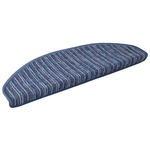 Self-adhesive Stair Mats 15 pcs Blue 65 x 21 x 4 cm vidaXL Self-adhesive Stair Mats 15 pcs Blue 65 x 21 x 4 cm vidaXL