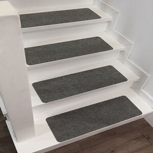 Livingandhome - Set of 14 Non-Slip Stair Step Mat Livingandhome - Set of 14 Non-Slip Stair Step Mat