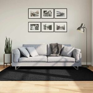 Shaggy Rug pamplona High Pile Modern Black 140x200 cm Vidaxl Shaggy Rug pamplona High Pile Modern Black 140x200 cm Vidaxl