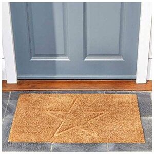 Smart Garden - Star Struck Etched Patterned Doormat Coir pvc Back Outdoor Mat Smart Garden - Star Struck Etched Patterned Doormat Coir pvc Back Outdoor Mat
