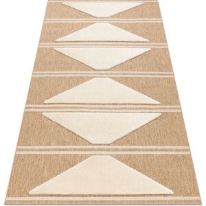 RugsX 0698A Beige / Cream Carpet - Geometric, Triangles, Sis ... RugsX 0698A Beige / Cream Carpet - Geometric, Triangles, Sis ...
