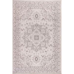Lord Of Rugs - Traditional Persian Medallion Floral Flatweave Indoor Outdoor Rug in Grey 150 x 200 cm (4'11''x6'6'') Lord Of Rugs - Traditional Persian Medallion Floral Flatweave Indoor Outdoor Rug in Grey 150 x 200 cm (4'11''x6'6'')