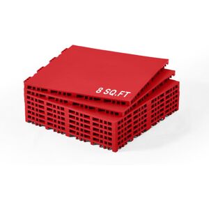 VEVOR Dryland Tiles for Hockey Floor Mat, 12 x 12 in 8 Pcs Interlocking Versatile Training Surface, Dance Floor Tiles, Hockey Training Equipment Board for VEVOR Dryland Tiles for Hockey Floor Mat, 12 x 12 in 8 Pcs Interlocking Versatile Training Surface, Dance Floor Tiles, Hockey Training Equipment Board for