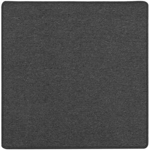 Carpet Runner Dark Grey 100 x 100 cm 100% Polypropylene vidaXL Carpet Runner Dark Grey 100 x 100 cm 100% Polypropylene vidaXL