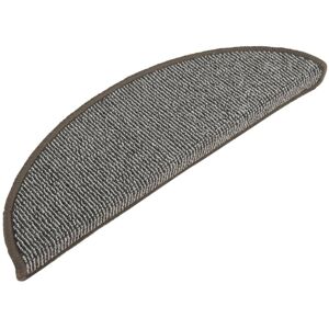 vidaXL 15x Grey Carpet Stair Treads - Stair Mats Protectors vidaXL 15x Grey Carpet Stair Treads - Stair Mats Protectors