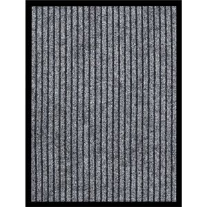 vidaXL Grey Striped Doormat - 40x60 cm - Home Decor vidaXL Grey Striped Doormat - 40x60 cm - Home Decor