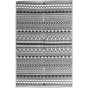 vidaXL Black and White Outdoor Carpet - 160x230cm - Garden Rug vidaXL Black and White Outdoor Carpet - 160x230cm - Garden Rug