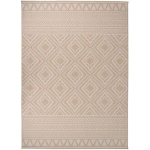 vidaXL Outdoor Flatweave Rug Brown Stripes - Outdoor Rug vidaXL Outdoor Flatweave Rug Brown Stripes - Outdoor Rug