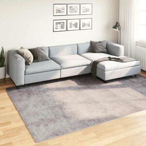 Rug Washable 190x300 cm Grey Anti Slip Vidaxl Rug Washable 190x300 cm Grey Anti Slip Vidaxl