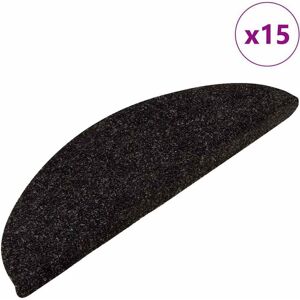 Stair Mats Self-adhesive 15 pcs 56x17x3 cm Anthracite Vidaxl Stair Mats Self-adhesive 15 pcs 56x17x3 cm Anthracite Vidaxl