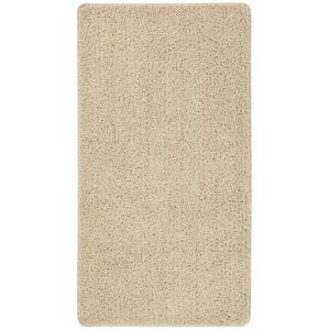 Shaggy Rug Cream 80x150 cm Anti Slip vidaXL Shaggy Rug Cream 80x150 cm Anti Slip vidaXL