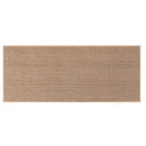 BASETBL Washable and non-slip kitchen mat, hallway runner, non-slip linen and jute kitchen floor mat for in front of the sink, kitchen mat, living room rug BASETBL Washable and non-slip kitchen mat, hallway runner, non-slip linen and jute kitchen floor mat for in front of the sink, kitchen mat, living room rug