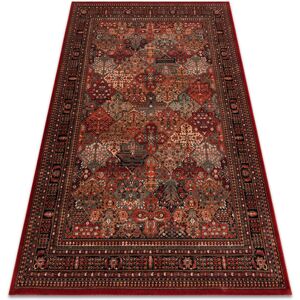 Rugsx - Wool carpet kashqai 4309 300 oriental, frame claret red 67x275 cm Rugsx - Wool carpet kashqai 4309 300 oriental, frame claret red 67x275 cm