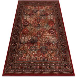 Rugsx - Wool carpet kashqai 4309 300 oriental, frame claret red 135x200 cm Rugsx - Wool carpet kashqai 4309 300 oriental, frame claret red 135x200 cm