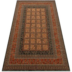 RugsX Wool Carpet KASHQAI - Claret Burgundy - 120x170 cm - Rug RugsX Wool Carpet KASHQAI - Claret Burgundy - 120x170 cm - Rug