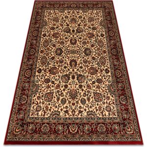 Rugsx - Wool carpet kashqai 4362 102 ornament beige / claret beige 80x300 cm Rugsx - Wool carpet kashqai 4362 102 ornament beige / claret beige 80x300 cm