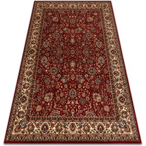Rugsx - Wool carpet kashqai 4362 302 ornament claret / beige red 120x170 cm Rugsx - Wool carpet kashqai 4362 302 ornament claret / beige red 120x170 cm