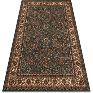 Rugsx - Wool carpet kashqai 4362 410 ornament green / beige green 160x240 cm Rugsx - Wool carpet kashqai 4362 410 ornament green / beige green 160x240 cm