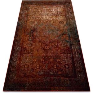 RUGSX Wool carpet OMEGA Mamluk Vintage rosette red red 200x300 cm RUGSX Wool carpet OMEGA Mamluk Vintage rosette red red 200x300 cm