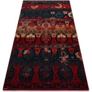 RugsX Wool Carpet OMEGA TAPAS Ethnic Navy Blue - Rug RugsX Wool Carpet OMEGA TAPAS Ethnic Navy Blue - Rug