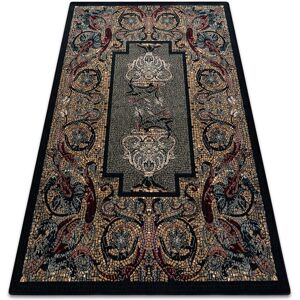 Rugsx - Wool carpet polonia Mozaika, mosaic oriental navy blue blue 200x300 cm Rugsx - Wool carpet polonia Mozaika, mosaic oriental navy blue blue 200x300 cm