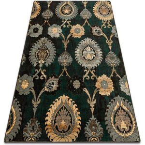 RUGSX Wool carpet POLONIA Olivo Ornament patyna green green 200x300 cm RUGSX Wool carpet POLONIA Olivo Ornament patyna green green 200x300 cm