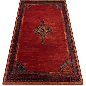 RUGSX Wool carpet POLONIA SAMARKAND ruby red 170x235 cm RUGSX Wool carpet POLONIA SAMARKAND ruby red 170x235 cm