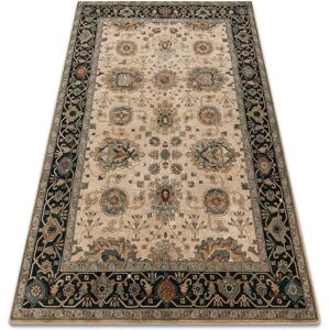 Rugsx - Wool carpet polonia Tesoro frame beige beige 200x300 cm Rugsx - Wool carpet polonia Tesoro frame beige beige 200x300 cm