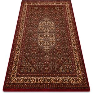 RUGSX Wool carpet polonia wawelski burgundy red 100x150 cm RUGSX Wool carpet polonia wawelski burgundy red 100x150 cm