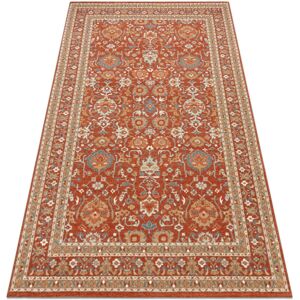 Rugsx - Wool Carpet soho 477.26.LA300 osta Ornament, frame natural terracotta / beige orange 160x240 cm Rugsx - Wool Carpet soho 477.26.LA300 osta Ornament, frame natural terracotta / beige orange 160x240 cm