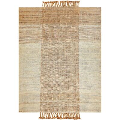 Beliani Jute Area Rug Beige 140 x 200 cm - Area Rug Beliani Jute Area Rug Beige 140 x 200 cm - Area Rug