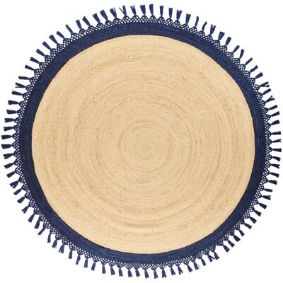 Beliani - Round Boho Jute Rug 200cm - Rug Beliani - Round Boho Jute Rug 200cm - Rug