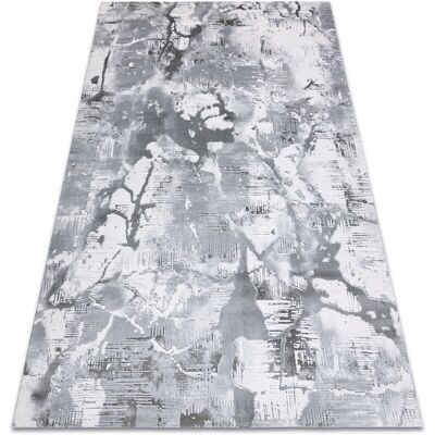 Łuszczów Light Grey/Dark Grey Acrylic Carpet - Carpet Łuszczów Light Grey/Dark Grey Acrylic Carpet - Carpet