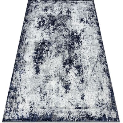 RugsX Rugs ALLURE 1959 White Blue Modern Carpet - Carpet RugsX Rugs ALLURE 1959 White Blue Modern Carpet - Carpet