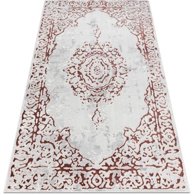 RugsX ALLURE 1961 Ornament - White / Pink - Modern Rug RugsX ALLURE 1961 Ornament - White / Pink - Modern Rug