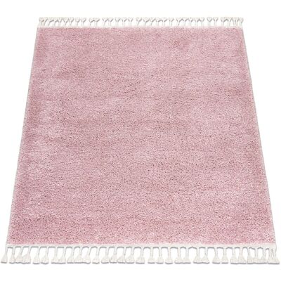 RugsX Model 9000 Pink Geometric Shaggy Carpet - Carpet RugsX Model 9000 Pink Geometric Shaggy Carpet - Carpet