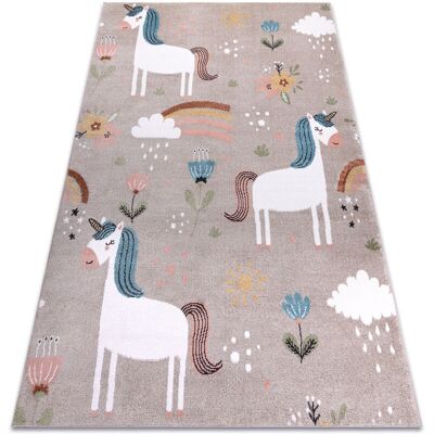 RugsX - Unicorn Rainbow Kids Safe Soft Carpet - RugsX Rug RugsX - Unicorn Rainbow Kids Safe Soft Carpet - RugsX Rug