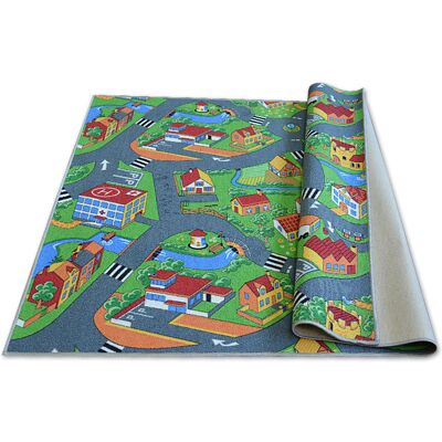 LITTLE VILLAGE Multicolor Carpet - 300x350 cm - RugsX LITTLE VILLAGE Multicolor Carpet - 300x350 cm - RugsX