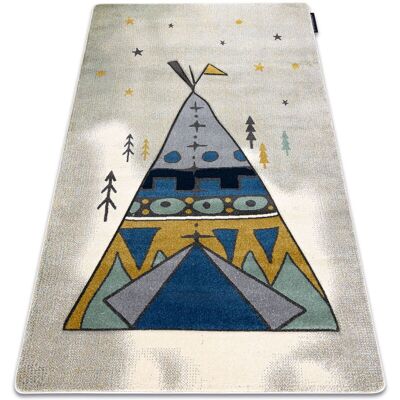 Dywany Łuszczów PETIT TIPI Grey 180x270 cm - Children’s Room Rug Dywany Łuszczów PETIT TIPI Grey 180x270 cm - Children’s Room Rug