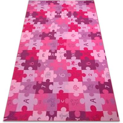RugsX Puzzle Purple Carpet - Carpet RugsX Puzzle Purple Carpet - Carpet