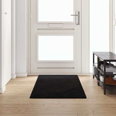 Carpet Runner Black 80 x 250 cm 100% Polypropylene Tuft vidaXL Carpet Runner Black 80 x 250 cm 100% Polypropylene Tuft vidaXL